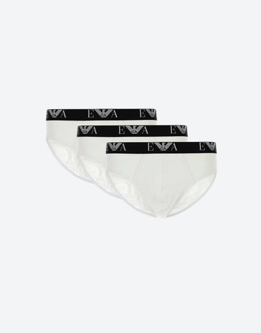 Set tre slipi in cotone stretch EM000258 AF14131M0066 EMPORIO ARMANI 