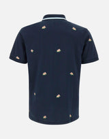"Full embroidery polo" A35128 07 SUN68 