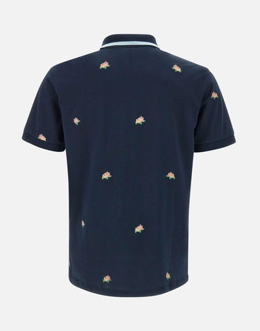 "Full embroidery polo" A35128 07 SUN68 