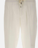 Pantaloni in misto lino con coulisse 26PG1649 01 PERFECTION 
