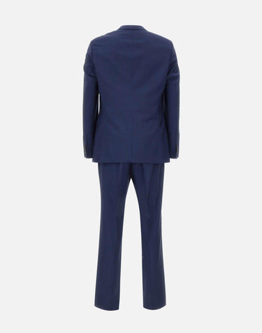 Abito tre pezzi slim fit in lana vergine 50561836 404 BOSS 