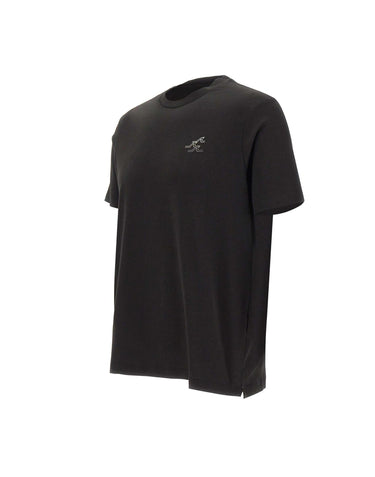 T-shirt in cotone con logo 16311627 011 PAUL&SHARK 