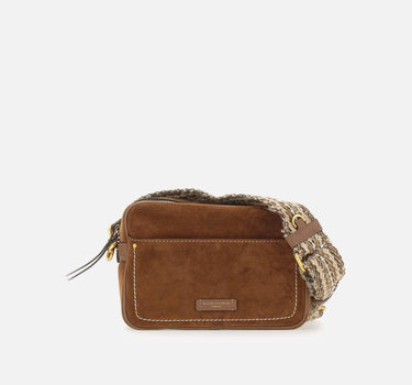 Borsa a tracolla "Nina" in pelle BS12060 CMNASPMCOGNAC GIANNI CHIARINI 
