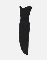 Abito in jersey crêpe con spallina gioiello AB90661E2 110 ELISABETTA FRANCHI 