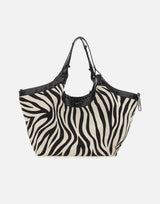Borsa a spalla  "Dua-The Shape of you" BS12510 CAVINTZEBRABIANCONERO GIANNI CHIARINI 