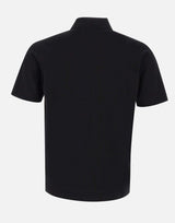 Camicia in maglia di cotone superior DC120089 NERO DELLA CIANA CASHMERE 