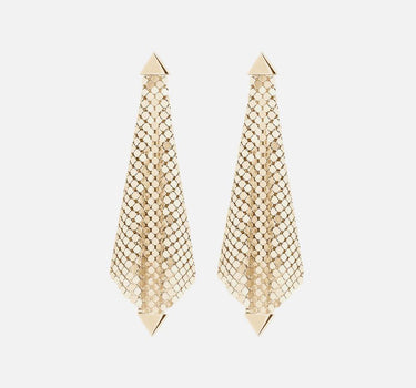 Orecchini in maglia metallica oro 20PBB0038MET074 P710 RABANNE 