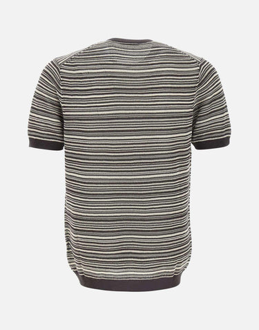 T-shirt in cotone crepe A040 F3000001 PAOLO PECORA 