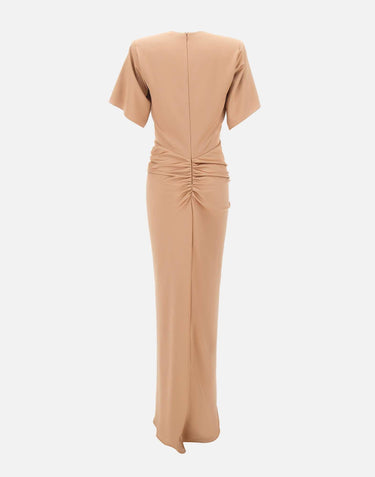 Abito lungo "Iris" T190177A TNP229BLUSH THE ANDAMANE 