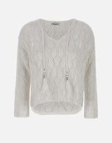 Maglia in lino e cotone 170060 001 KANGRA 