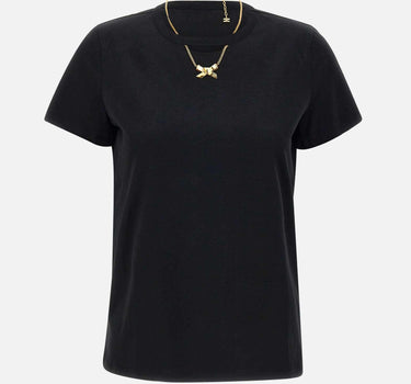 T-shirt in cotone con collana MA02951E2 110 ELISABETTA FRANCHI 