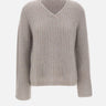 Maglia in cotone e cashmere 252C52717 9039 HEMISPHERE 