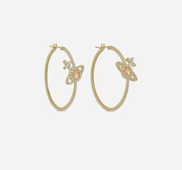 "Olympia Hoop Earrings" 6202017X 02RA05 VIVIENNE WESTWOOD 