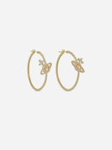 "Olympia Hoop Earrings" 6202017X 02RA05 VIVIENNE WESTWOOD 