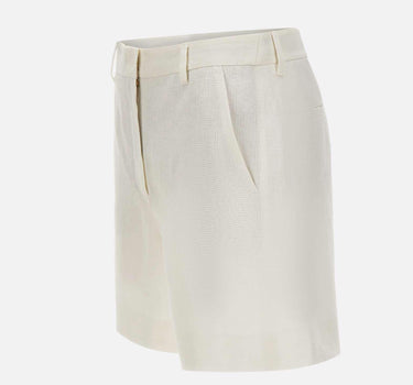 Shorts in stuoia di lino 2619141013600 001 'S MAX MARA 