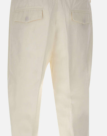 Pantaloni elasticizzati in cotone M75PANG03 TES0M11601 ELEVENTY 