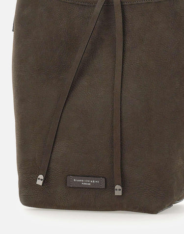 Borsa a spalla "Eliana" in pelle BS11841 NBKTKLESPRESSO GIANNI CHIARINI 