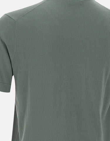 Maglia in cotone a maniche corte DK17036 MILITARE DIKTAT 