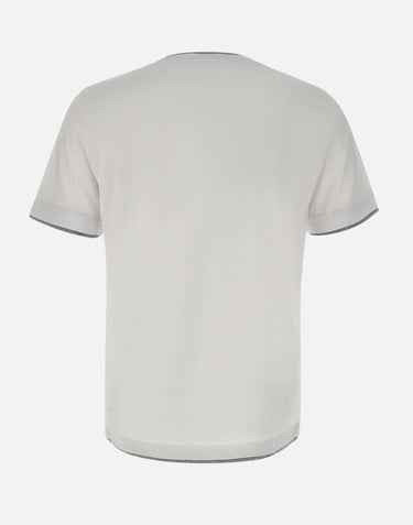 T-shirt in cotone supima DK87105 BIANCO DIKTAT 