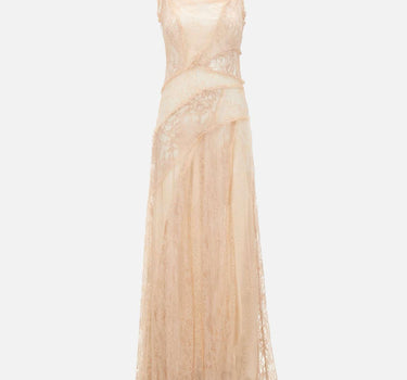 Abito lungo in pizzo 4A456A N0147 BLUMARINE 