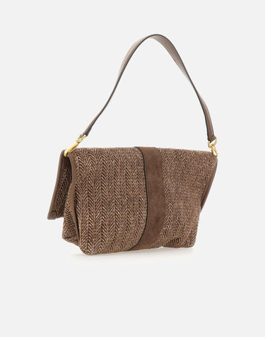Borsa a spalla "Marigold" BS12246 PGLSPGCHOCO GIANNI CHIARINI 