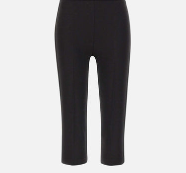 Pantaloni in crêpe leggero e raso PA19063E2 110 ELISABETTA FRANCHI 