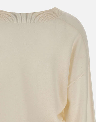 "Knit Vneck sweater" 114309 400 ROTATE BIRGER CHRISTENSEN 