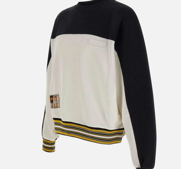 Felpa girocollo "Duo" DFM54032TJ111PX BLACK PDF 