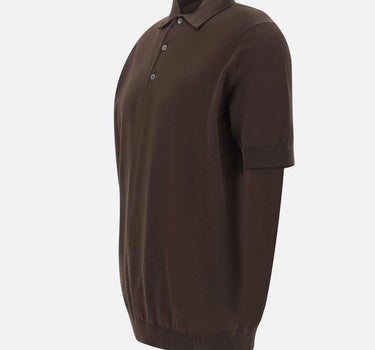 Polo in cotone crêpe PL1MCPAR CR14R190 FILIPPO DE LAURENTIIS 