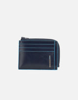 Portacarte in pelle PP4822B2R BLU2 PIQUADRO 