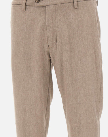Pantaloni "Mucha10g" in lana e viscosa PR24910G3262NL BEIGE RE-HASH 