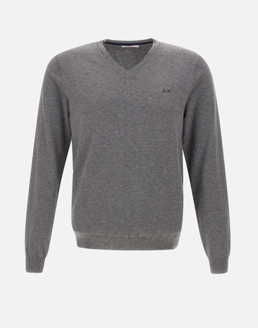 Maglia in cotone e lana K44102 47 SUN68 