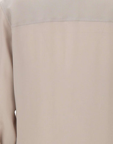 Camicia  "Asymmetric Ruffle Blouse" in seta 1125WSH005505A HEATHER VICTORIA BECKHAM 