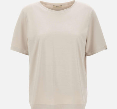 T-shirt in misto seta e cotone JG000325D 521371985 HERNO 