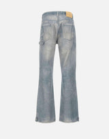 "Snap Carpenter Pant" M5005 TBBD325BLUE PURPLE BRAND 