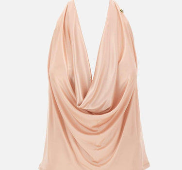 Top in jersey di viscosa lucida CN00863E2 EA1 ELISABETTA FRANCHI 