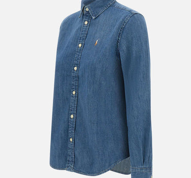 Camicia "Bsr" in denim di cotone 211969458 001 POLO RALPH LAUREN 