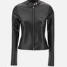 "Zipped Biker Top" 325CTO436PU0049 BLACK COURREGES 