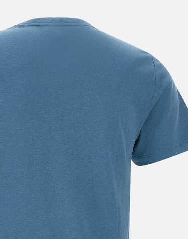 "Jersey linen t-shirt" T35132 80 SUN68 