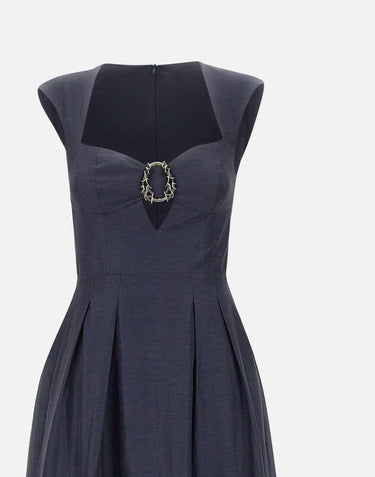 Abito midi "Serenity" 26011549 NAVY REBECCA VALLANCE 