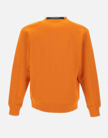 "Diagonal raised fleece sweatshirt" 19CMSS713A 005086W434 C.P. COMPANY 