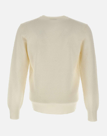 Maglia in lana punto pluriball 401101 001 KANGRA 
