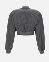 "Cropped braided jacket" 113191 1205 ROTATE BIRGER CHRISTENSEN 
