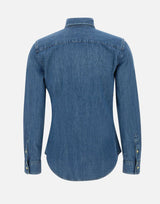 Camicia "Bsr" in denim di cotone 211969458 001 POLO RALPH LAUREN 