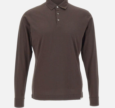 Polo in cotone Supima DK17101 MORO DIKTAT 