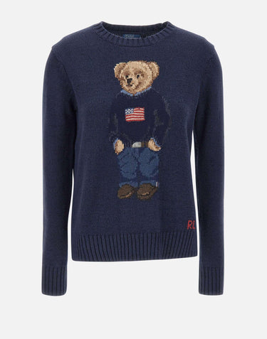 Maglione "Classics" in cotone e lino 211927070 001 POLO RALPH LAUREN 