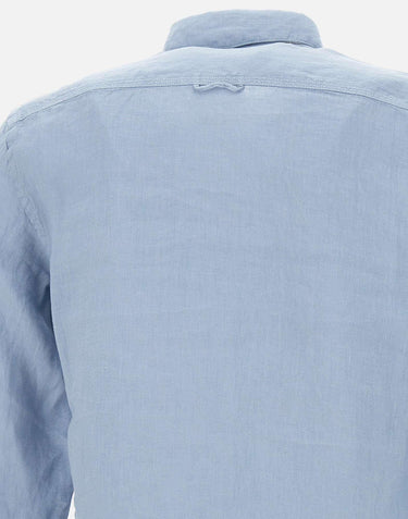 Camicia in lino CFWOSI0113 MRUT337230052 WOOLRICH 