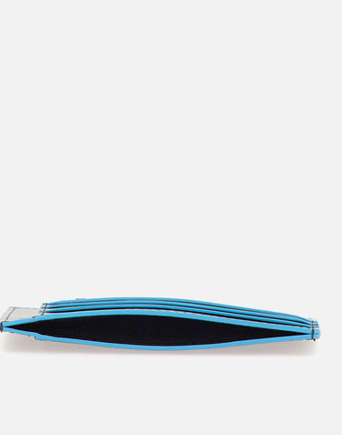 Porta carte "Blue Square" in pelle PP2762B2R N PIQUADRO 