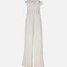 Jumpsuit in lino e viscosa QP5CO038 1019 KAOS 