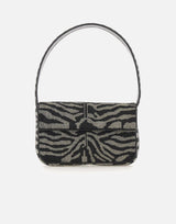 "Tommy Beaded bag" 2089204 BKWH STAUD 